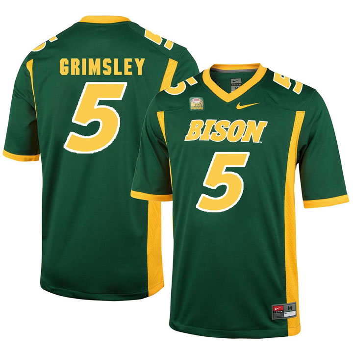 North Dakota State Bison 5 Robbie Grimsley Green College Football Jersey Dzhi,We sell and wholesale North Dakota State Bison 5 Robbie Grimsley Green College Football Jersey Dzhi on line form chian!